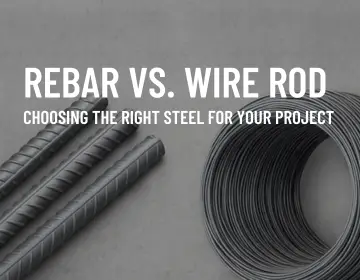 rebar vs wire rod